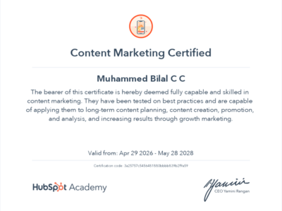 Content Marketing Certified Hubs