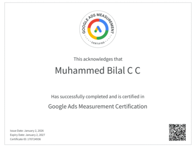Google Ads Measurement Certification-1 Google Ads Measurement Certification-1