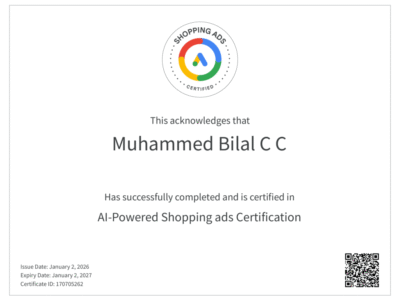 Google Al-Powered Shopping ads Certification-1 Google Al-Powered Shopping ads Certification-1
