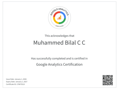 Google Analytics Certification-1 Google Analytics Certification-1